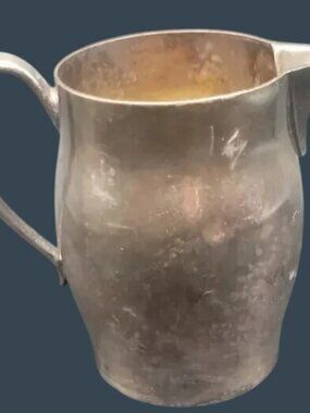 Vintage FB Rogers Silver Co Paul Revere Creamer Pitcher 1052 Silverplate 3.5"